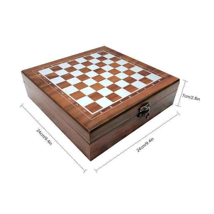 Miniatura 2 de Juego de Ajedrez 4 en 1 Domino Cartas